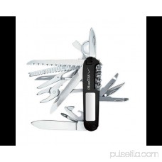 iMounTEK Stainless Steel Multi Tool with Knife, Saw, Scissor, Screwdriver, Flashlight, Compass, Plier, Scaler and more